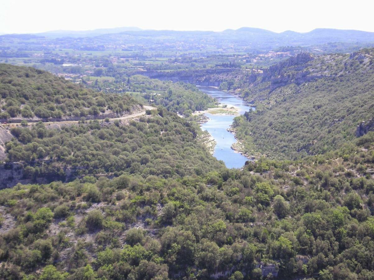Vallon-Pont-dʼArc La Cigale - Pte Des Gorges - Piscine Privee Chauffee 빌라 외부 사진